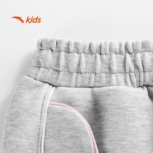 安踏儿童裤子女大童潮流系列针织运动长裤362518706 商品图2