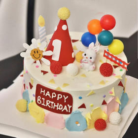 『男童蛋糕系列』派对兔兔