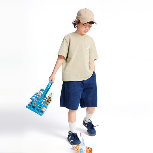 【实体店同款】男童圆领短袖针织衫夏季新款安奈儿童装AB521639 商品图3