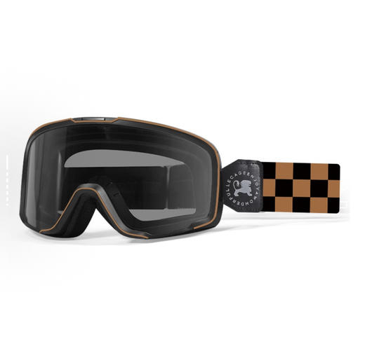 乐凯奇 LECAGE 摩托车风镜哈雷头盔护目镜复古机车骑行防晒越野近视防风镜护目镜男女同款 商品图0