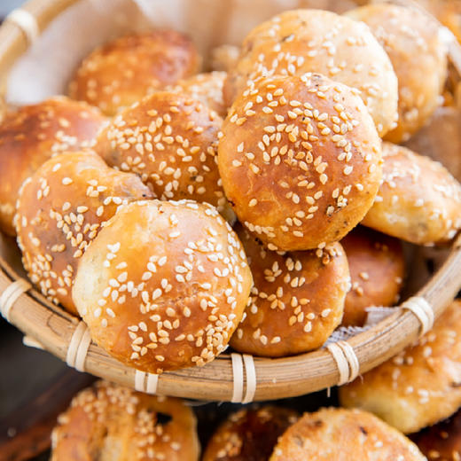 黄山烧饼梅干菜扣肉馅 安徽酥饼正宗休闲零食小吃150g 商品图3