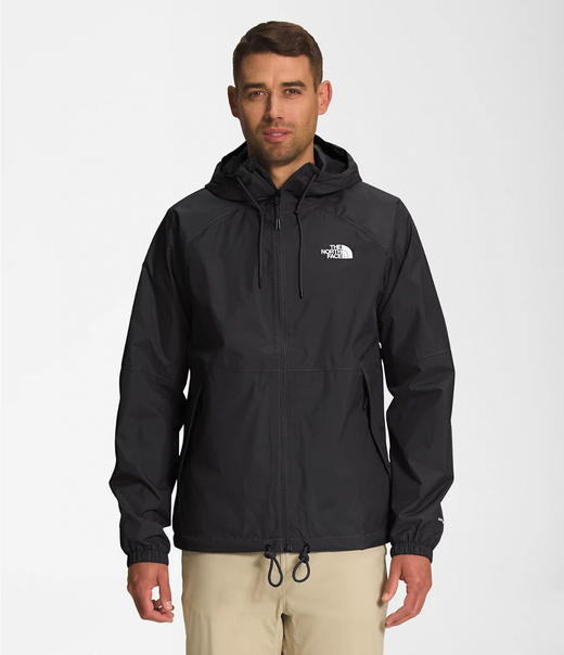 男女同款轻薄小北春夏经典款拼接纯色连帽冲 夹克外套 商品图0