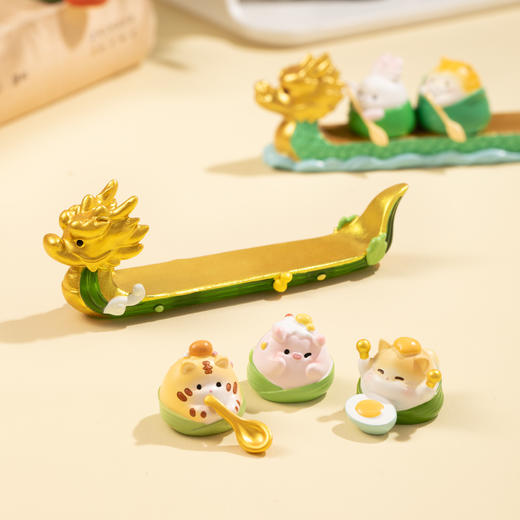 【故宫摆件】龙舟争霸赛端午节限定摆件博物馆文创生日礼物伴手礼 商品图3