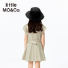 【5F】little MO&Co.little moco童装25夏装女童纯棉工装短袖连衣裙亲子装 商品缩略图1