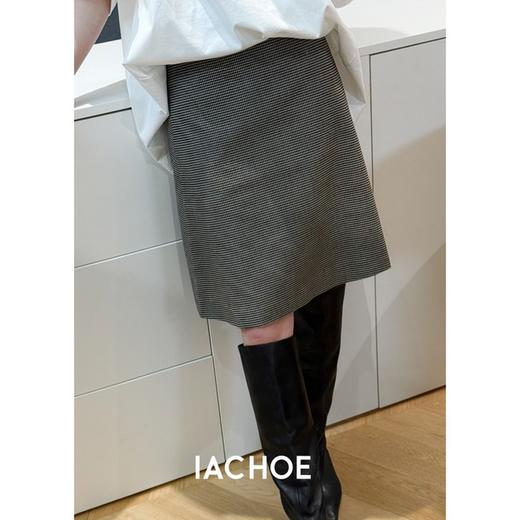 棉仓3621517003-IACHOE格纹miu裙 商品图0
