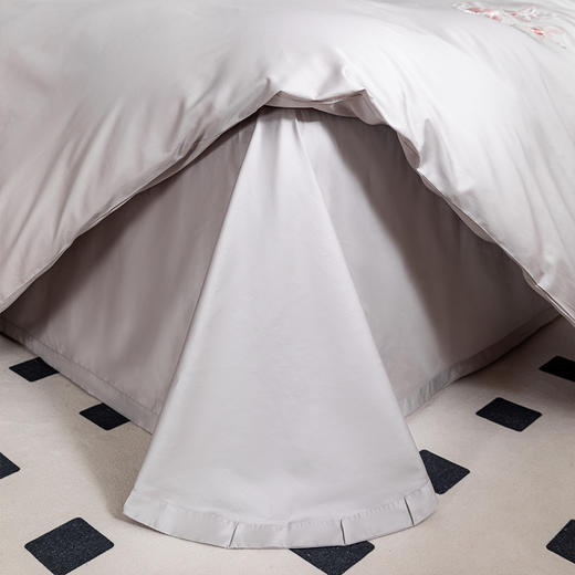 【多样屋专柜】多样屋花汐/粉-贡缎全棉四件套新款床上用品床单被套 商品图11