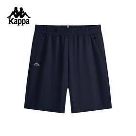 Kappa卡帕背靠背运动短裤男新款夏季宽松透气跑步裤凉感裤子男士K0F32DY22