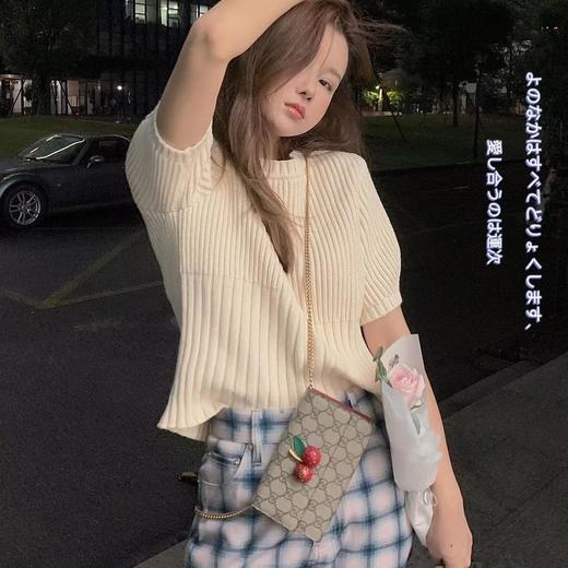 古驰Supreme帆布樱桃迷你手袋（HH） 商品图1