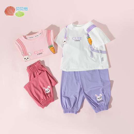 贝贝怡短袖套装ZB2ET057 商品图2