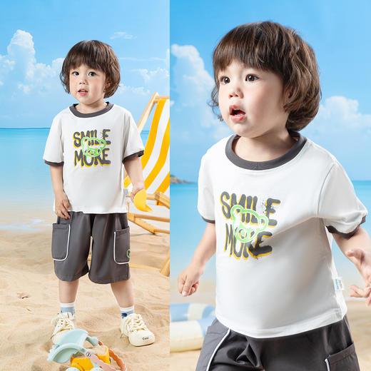 贝贝怡夏季短袖套装ZB2ET051 商品图3