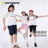 onmygame【运动派对】男女童学院风防晒T恤儿童插肩短袖夏季新款 商品缩略图0