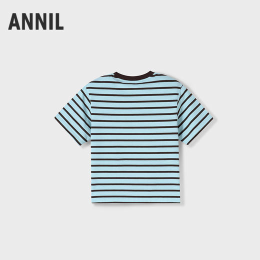 【实体店同款】男童圆领短袖针织衫夏季新款安奈儿童装AB521712 商品图1