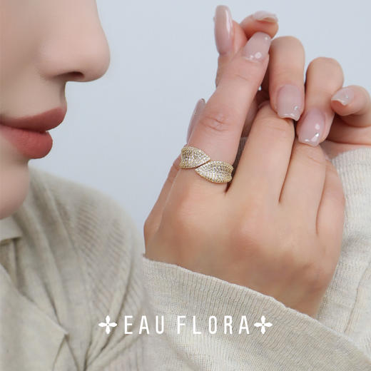 【金枝玉叶】戒指I叶影流光，璀璨永恒 商品图6