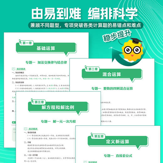 小升初数学计算题大通关 商品图4