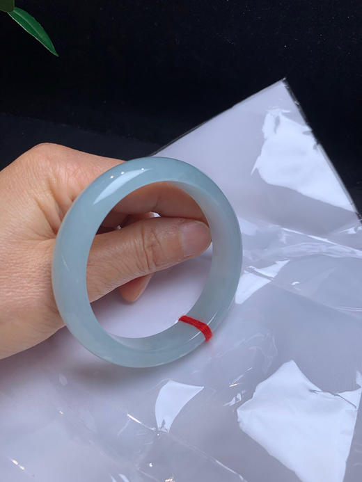 612641，56.5 晴底宽版正圈，淡晴底色，整体底子非常细 商品图5