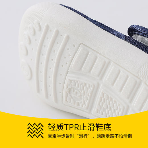 贝贝怡2025夏季新款男女宝宝凉鞋魔术贴网眼透气学步鞋休闲包头凉鞋ZB2EX008 商品图8