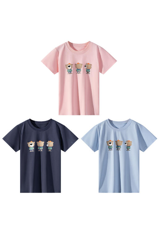 连绵·儿童A类印花T恤 商品图11