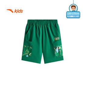 安踏儿童梭织五分裤男大童疾飞速干男梭织五分裤352528510