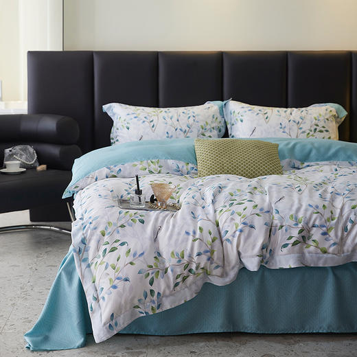 恒源祥 枫雅林60支天丝四件套  200*230cm HYX176TJ 商品图2