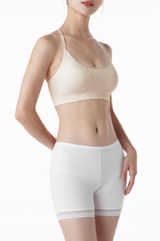 都市丽人时尚内搭无尺码无缝短露卡无缝面料背心无排扣无钢圈LV21D3 商品图1