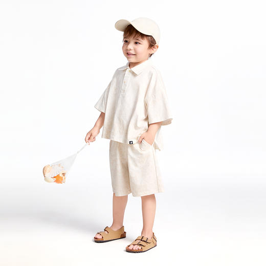 【实体店同款】男童翻领针织套装夏季新款安奈儿童装XB521613 商品图5