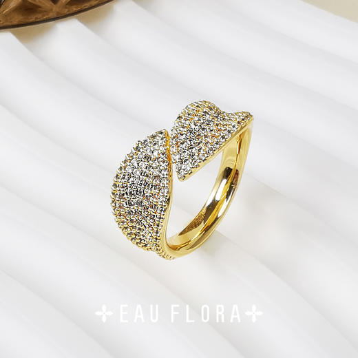 【金枝玉叶】戒指I叶影流光，璀璨永恒 商品图2