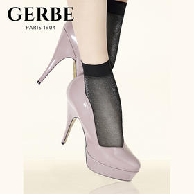 Gerbe格伯 100%法国进口女士短袜 女丝袜 GQSHE 53d