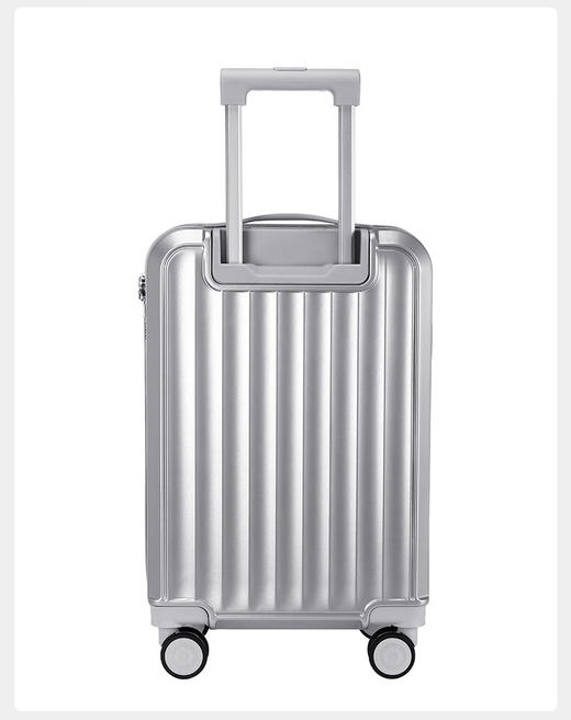 【多样屋专柜】形象派大容量实用拉杆箱便携行李箱20寸银色 商品图3