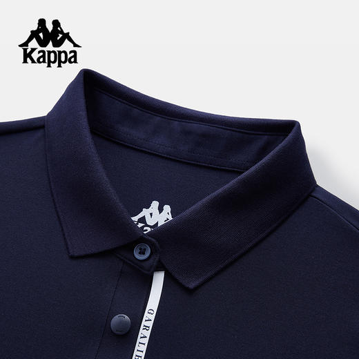 Kappa卡帕背靠背夏季2025新款运动短袖polo衫女款休闲亲肤t恤上衣K0F42PD40 商品图2