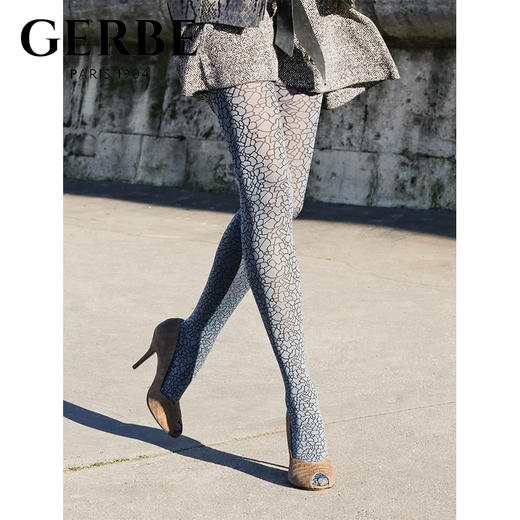 Gerbe格伯 法国原装进口女士连裤袜 时尚性感欧美女丝袜YCVAG 97d 商品图0