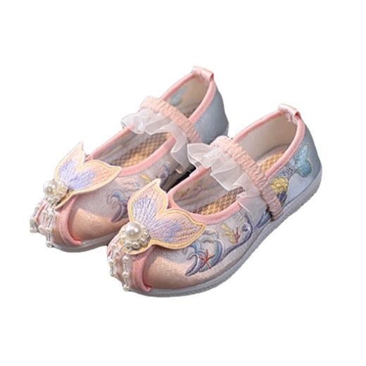 【苏城纪汉服绣花鞋】春夏款 女童童鞋美人鱼 商品图2