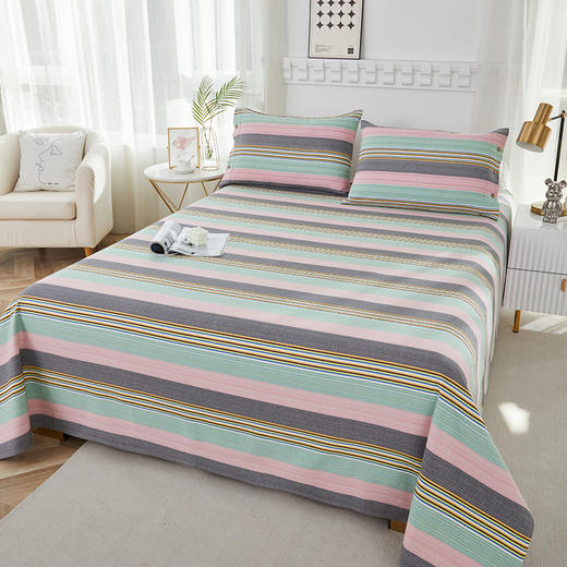 恒源祥色织老粗布凉席三件套 HYX270TJ 商品图2