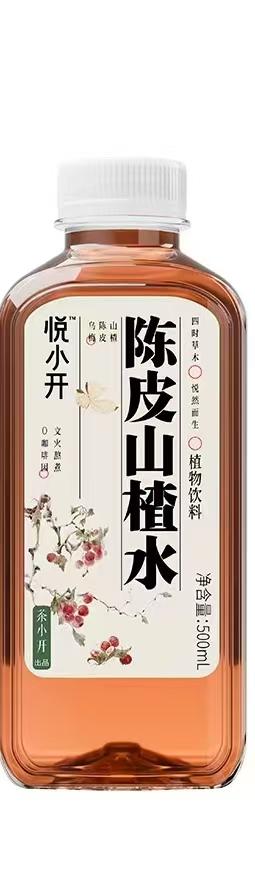 悦小开陈皮山楂水500ml*15