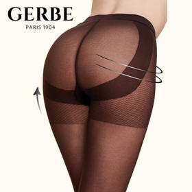 Gerbe格伯 100%法国原装进口女士连裤袜 纯色基本款女丝袜 GCLES