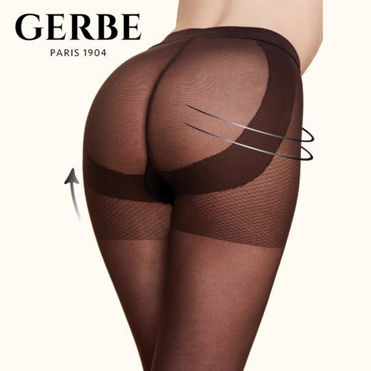 Gerbe格伯 100%法国原装进口女士连裤袜 纯色基本款女丝袜 GCLES 商品图0
