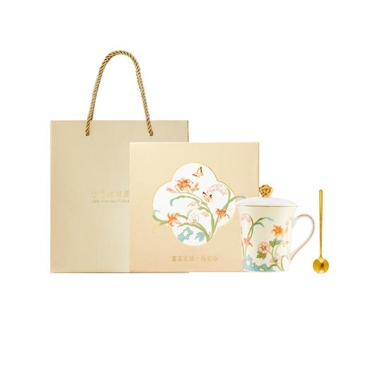 【故宫茶具】萱草无忧骨瓷马克杯水杯博物馆文创杯子生日礼物 商品图8