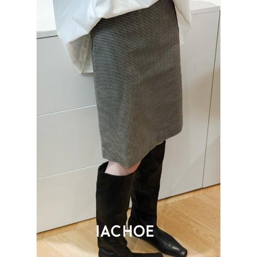 棉仓3621517003-IACHOE格纹miu裙 商品图1
