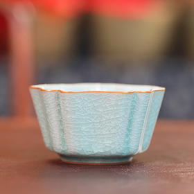 【龙泉青瓷】叶小春海棠杯