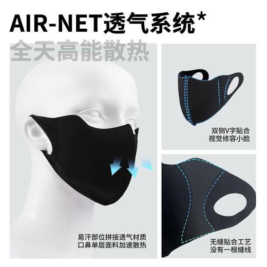 【Mamoru】3d立体防晒口罩防紫外线透气不闷热 商品图3