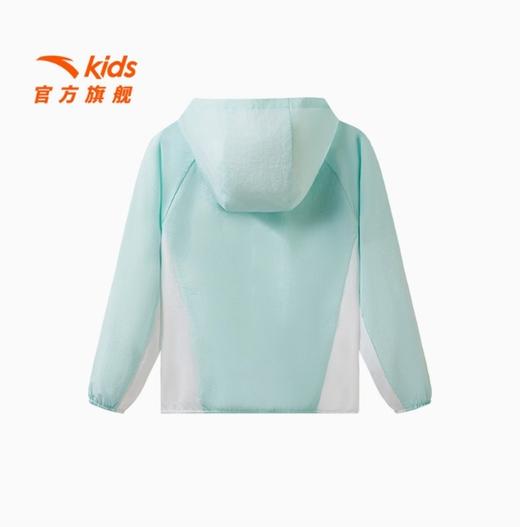 安踏儿童男童运动上衣2025夏季新款UPF50+连帽薄外套儿童防晒衣352528610 商品图1
