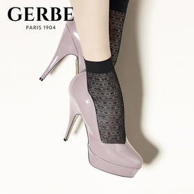 Gerbe格伯 100%法国进口女士短袜 女丝袜 YQLET 17d
