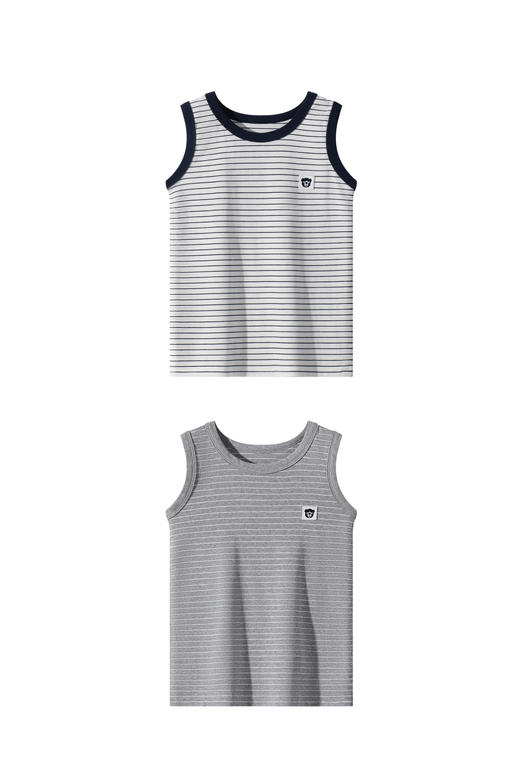 连绵·儿童A类条纹背心XZ090 商品图2