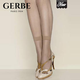 Gerbe格伯 法国原装进口女士丝袜 女短袜 GQETH 19d