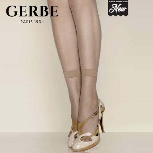 Gerbe格伯 法国原装进口女士丝袜 女短袜 GQETH 19d 商品图0