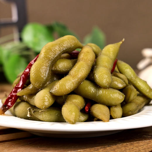 【鲜香麻辣❗️卤煮毛豆】甄选品质原料制作，优选颗粒饱满毛豆品种，入味三分鲜，香，美味看的见，新鲜冷冻零食小吃，餐饮熟食凉拌菜商用大包装L 商品图2