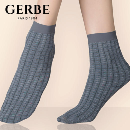 Gerbe格伯 100%法国进口女士短袜 女丝袜 GQNAR 94d 商品图0
