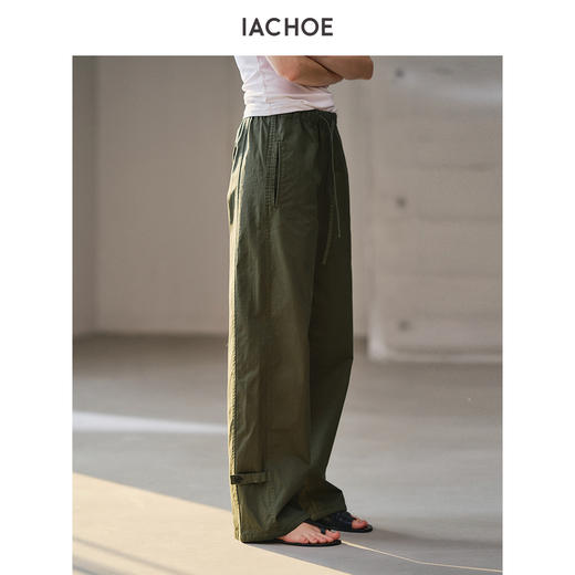 棉仓3621518005-IACHOE束脚工装裤 商品图2