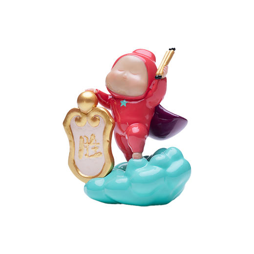 稀奇艺术 胜券在握 办公室治愈系小摆件创意多巴胺家居轻奢饰品 商品图0