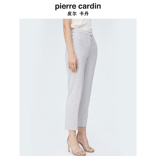 皮尔卡丹女装春季新款轻商务干练直筒西裤P4218T4033H0 商品图1