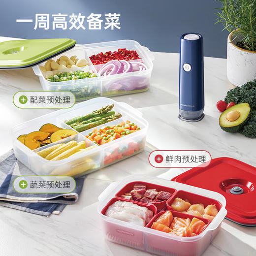 Morphy Richards摩飞无线真空保鲜套装MR1119 （15件套） 商品图4